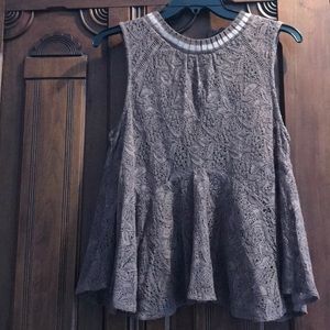 Free People Lace Tank